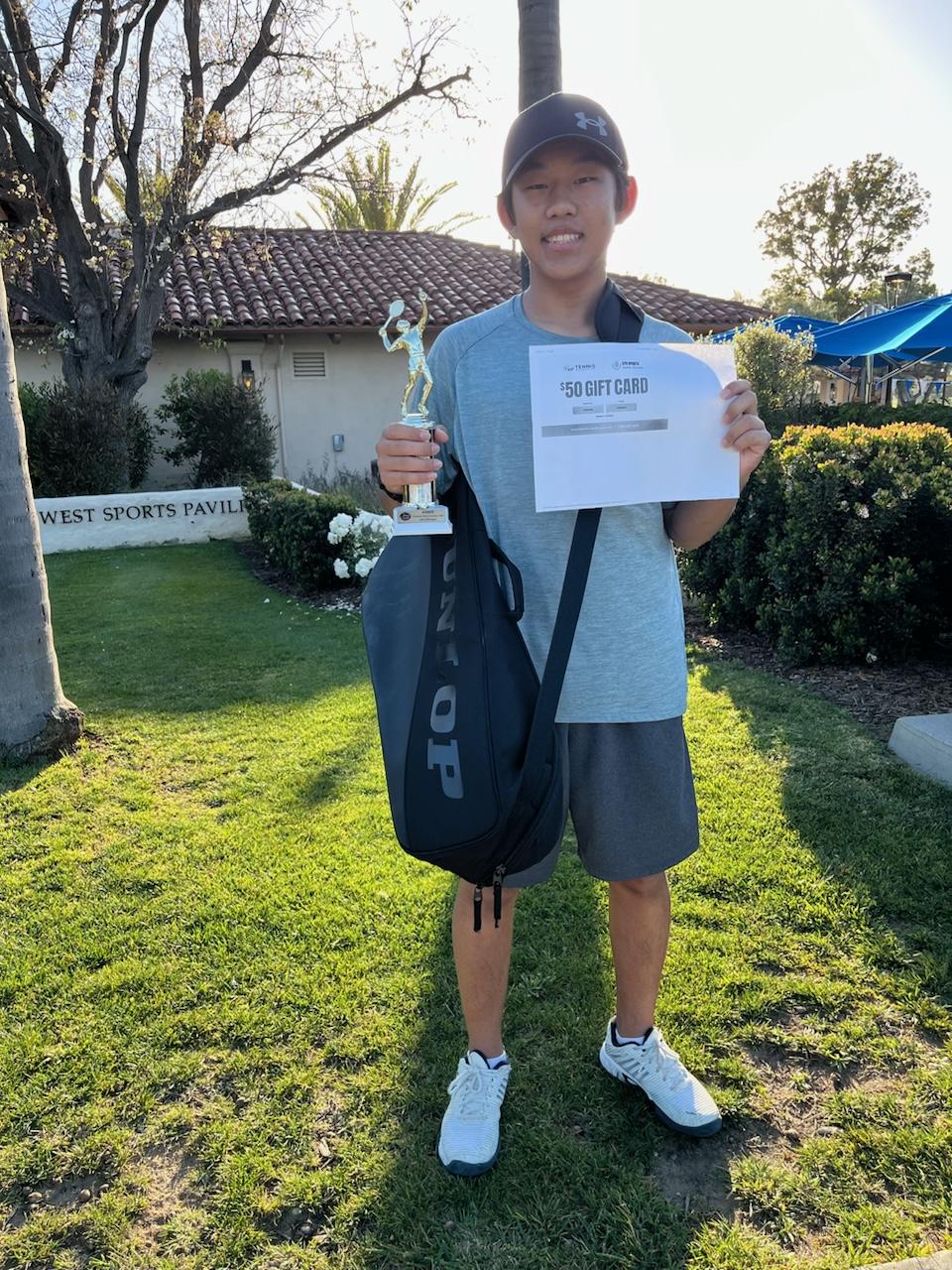 Huiyu Kim - Fairbanks April Junior Tournament Winner