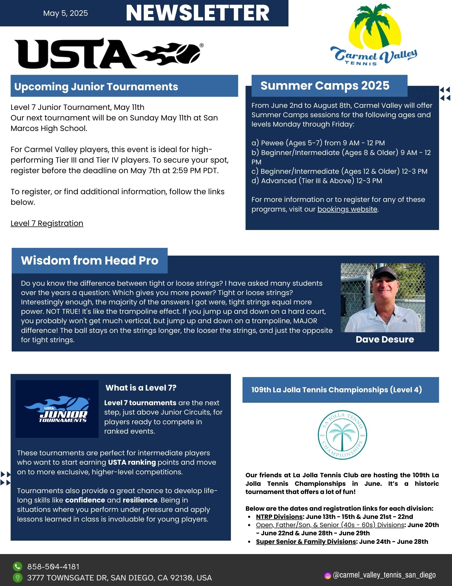 Newsletter - May 5, 2025