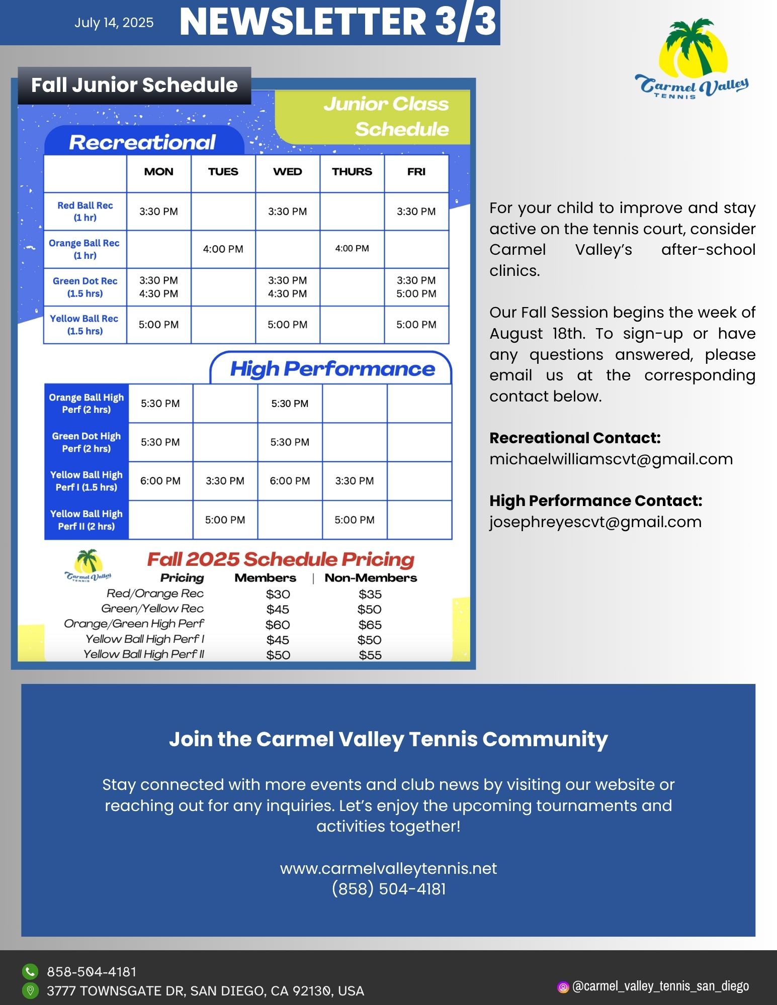 Newsletter - July 14, 2025 3_3