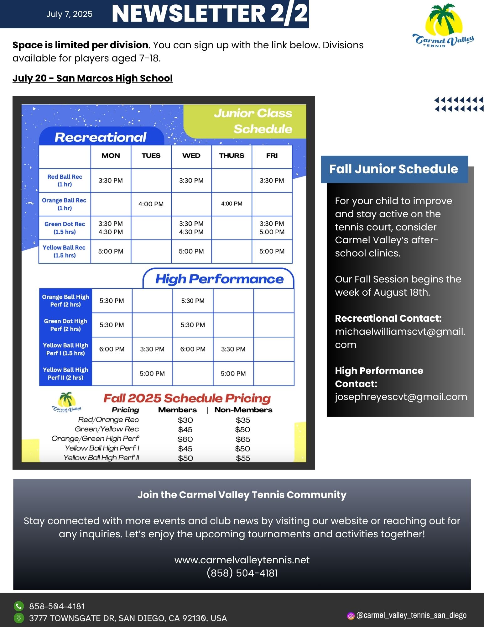 Newsletter - July 7, 2025 (2)