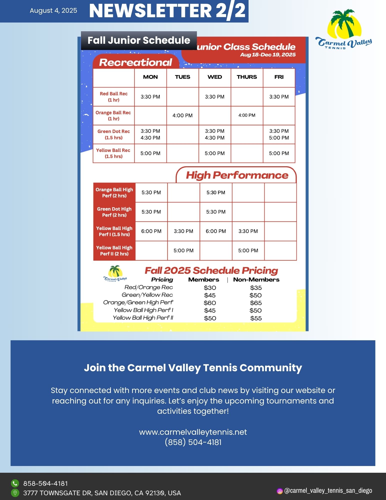 Newsletter - August 4, 2025 2_2