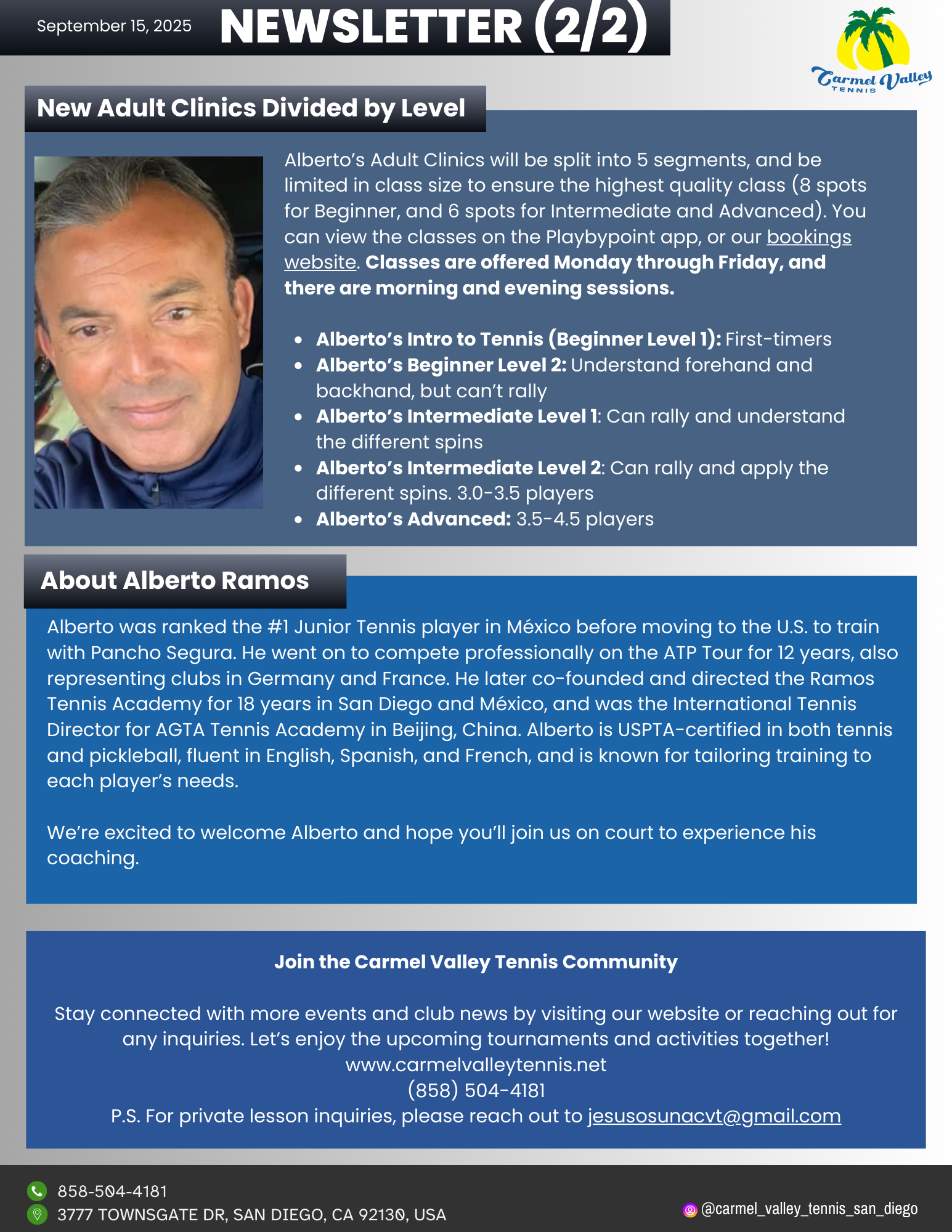 Newsletter - September 15, 2025(2_2)