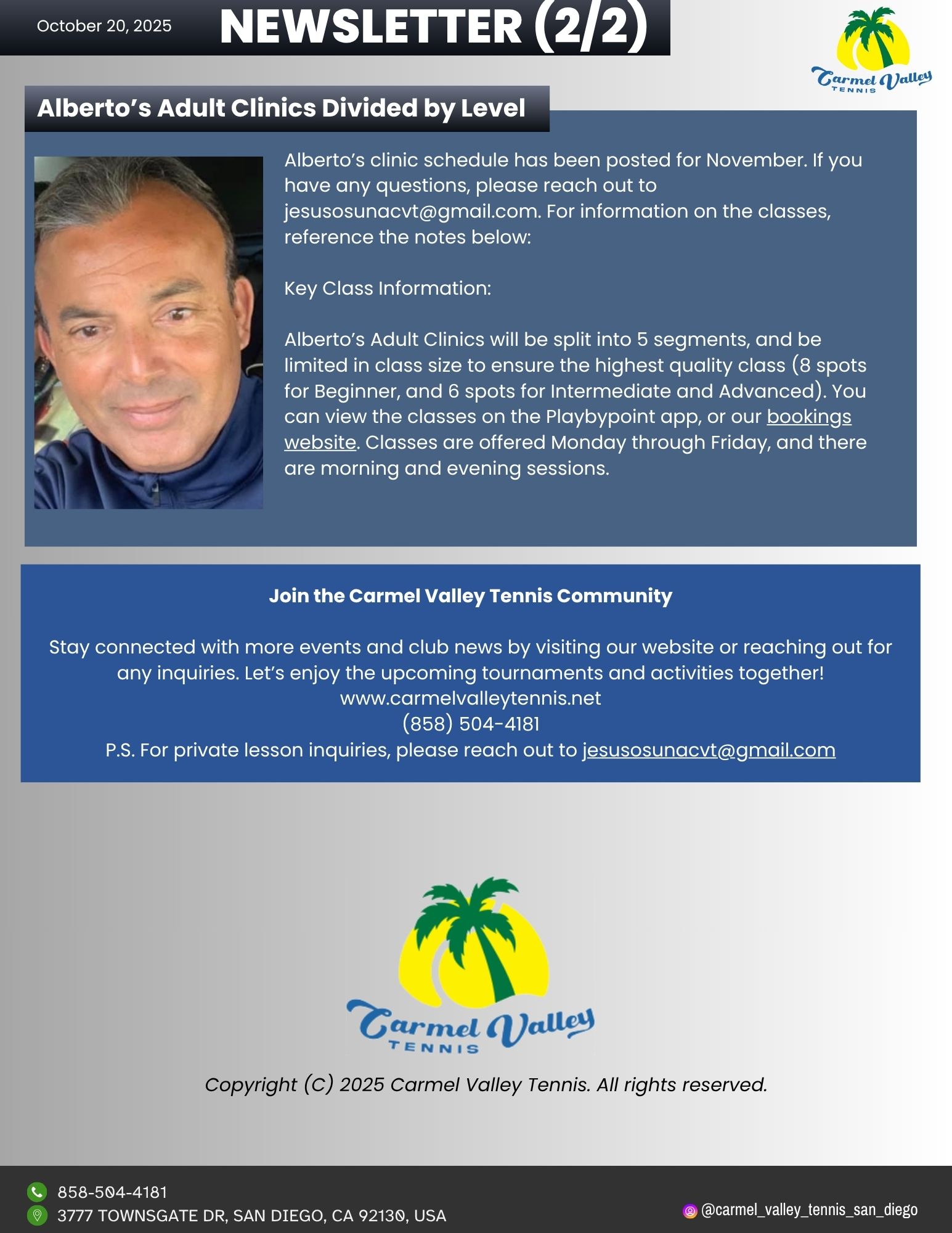 Newsletter - October 20, 2025 2_2