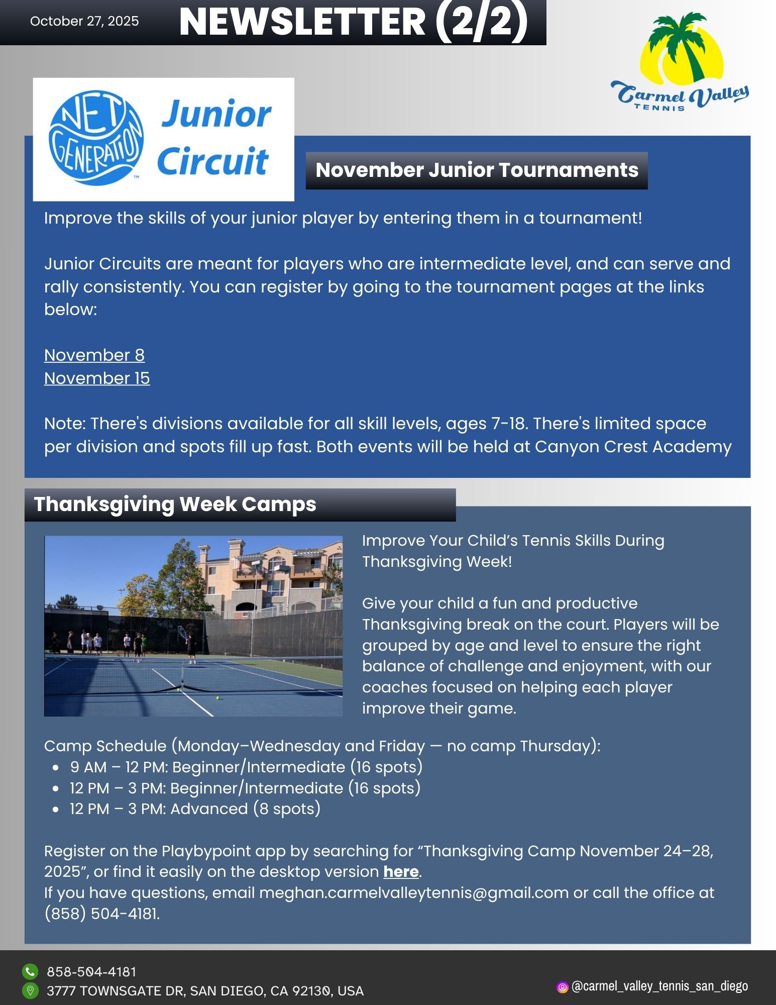 Newsletter - October 27,2025 (2_2)