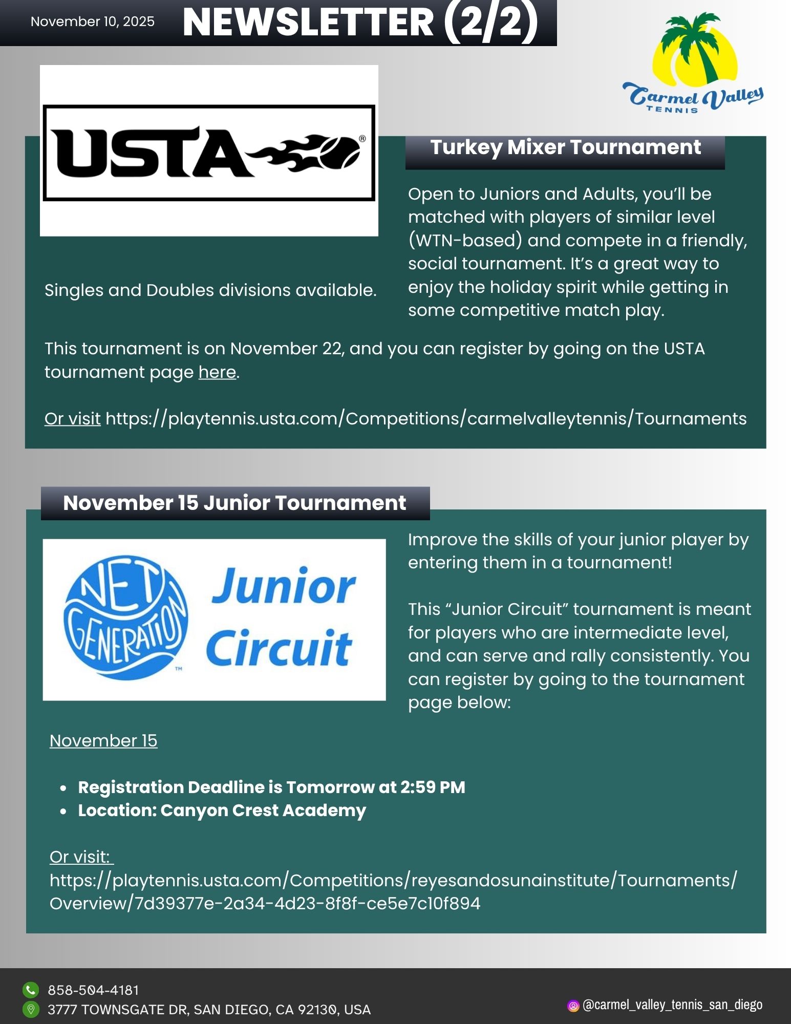 Newsletter - November 10, 2025 (2_2)