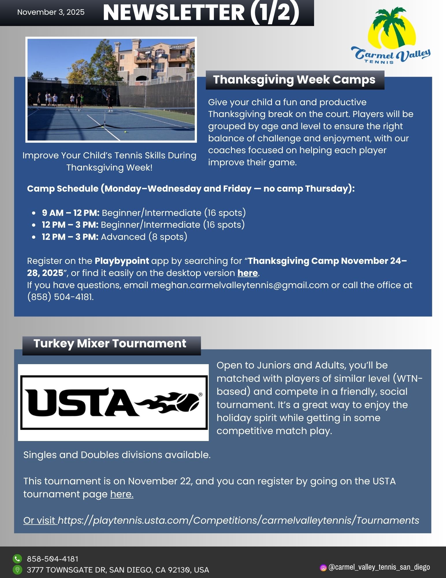 Newsletter - November 3, 2025 (1_2)